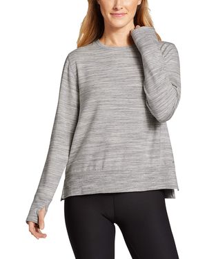 Eddie Bauer Felpa da Donna ENLIVEN – - Grigio