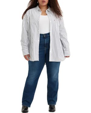 Levi's Plus Size 724 High Rise Straight - Nero