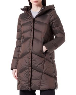 Geox W Adrya Down Coat - Brown