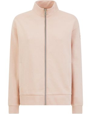 Geox W Sweater Fleece Rose Smoke_l - Roze