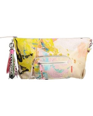 Desigual , Bag_MANCHAS_DOVER 1001 RAW Donna, bianco, taglia unica - Metallizzato