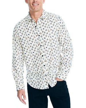 Nautica Printed Shirt - White