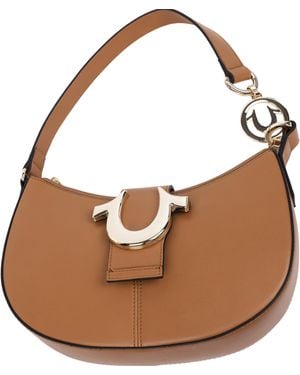 TRUE RELIGION Crescent Bag Horseshoe Strap - Braun