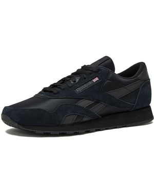 Reebok Classic Nylon S Sneakers Tennis Shoes - Black