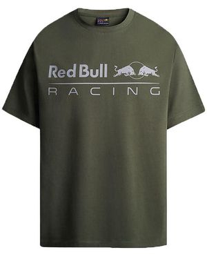 Pepe Jeans Red Bull Racing X RBR Logo Driver Tee T-Shirt - Verde
