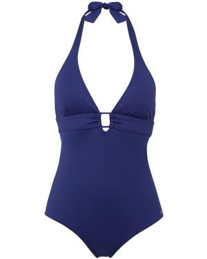S.oliver RED LABEL Beachwear LM Badeanzug - Blau