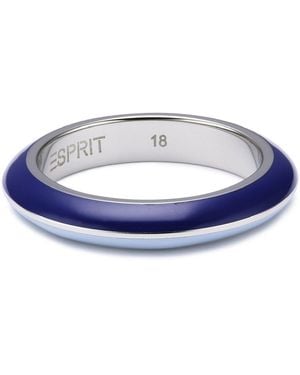 Esprit Ring Roestvrij Staal Gerhodineerd Hars Marin 68 Mix - Blauw