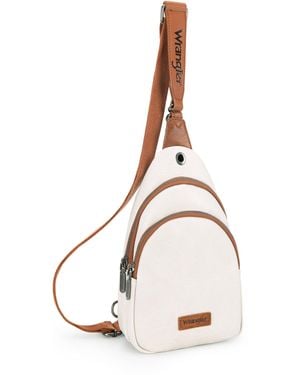 Wrangler Small Sling Bag For Crossbody Bags Chest Bag - Natural
