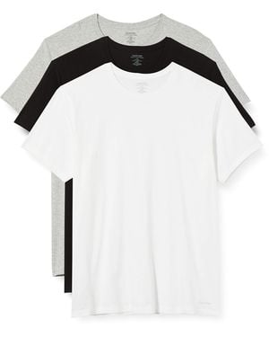 Calvin Klein S/S CREW NECK 3PK 000NB4011E - Multicolore