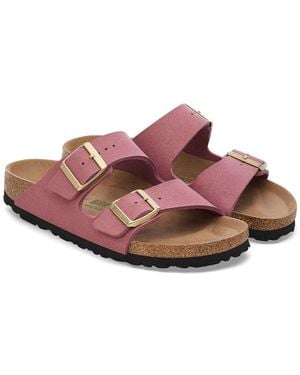 Birkenstock Arizona Bs Synthetic Soft Birki Vegan Berry Crush - Black