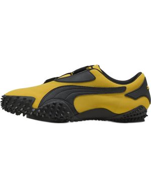 PUMA Mens Mostro Og Prime Trainers Shoes Casual - Black, Pelã Yellow/black, 6 Uk