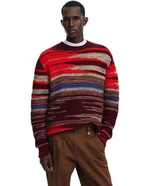 Desigual JERS_Lava Sweatshirt - Rot