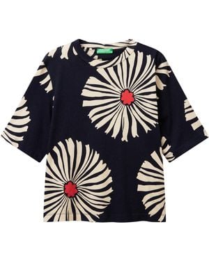 Benetton T-Shirt - Blu