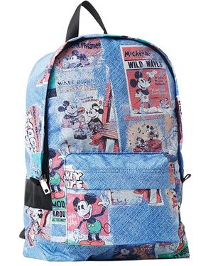 Desigual Back_mickey Fö Sac à dos - Bleu