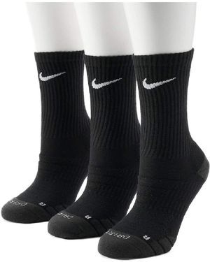 Nike Everyday Max Cushioned Training Crew Socks - Black