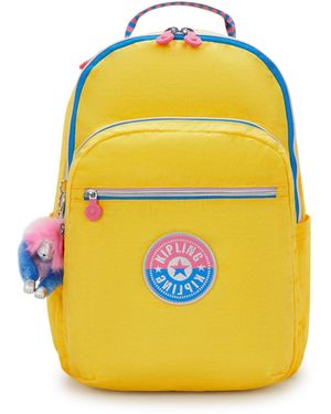 Kipling Seoul Fc 15" Laptop Backpack - Yellow