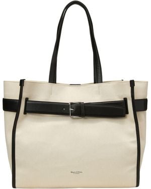Marc O' Polo Claris Shopper L Raw Cotton - Neutro