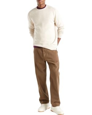 Benetton Maglia G/C M/L 116QU108T Maglione - Bianco