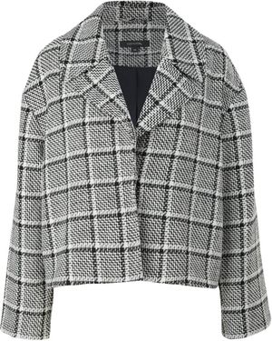 Comma, Kurz Blazer - Grau