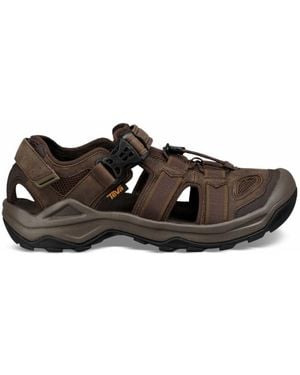 Teva Omnium 2 Leather Fisherman Sandal - Brown