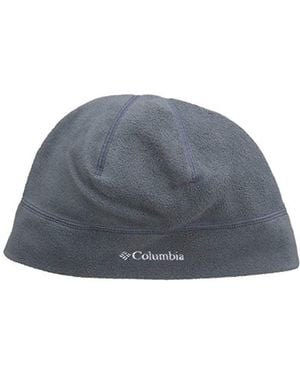 Columbia Agent Heat Omni-heat Thermal Reflective Fleece Beanie Hat Cap - Black