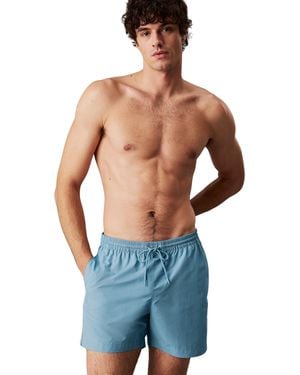 Calvin Klein Medium Drawstring Lv00n61109 Boardshorts - Blue