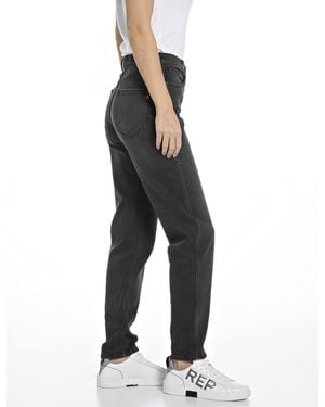 Replay Jeans Keida Baloon-Fit - Schwarz