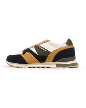 Umbro Black/white/camel Trainers 973590 - Blue