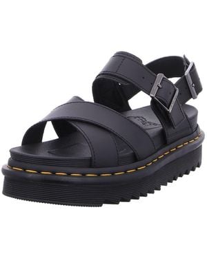 Dr. Martens Cross Strap Sandal - Nero