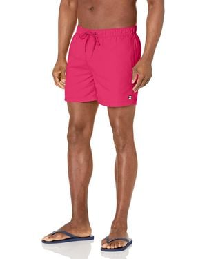 Billabong Badehose mit elastischer Taille - Rot