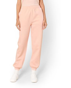 Amazon Essentials X Sofia Grainge Pantaloni Jogger a Vita Alta e vestibilità Rilassata Donna - Rosa