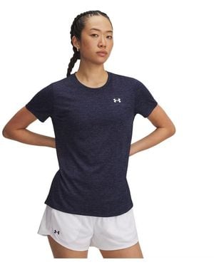 Under Armour Tech Twist Short Sleeve Crew - Blue
