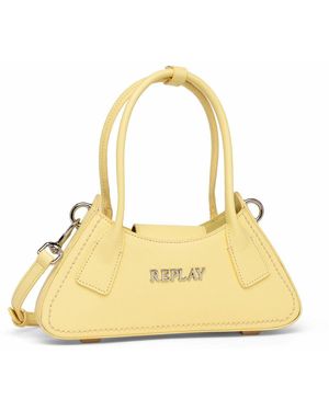 Replay Borsa a mano da donna in finta pelle - Multicolore