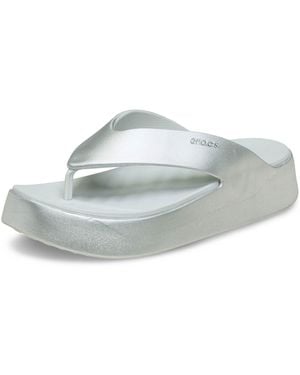Crocs™ Infradito da donna Getaway con plateau - Grigio