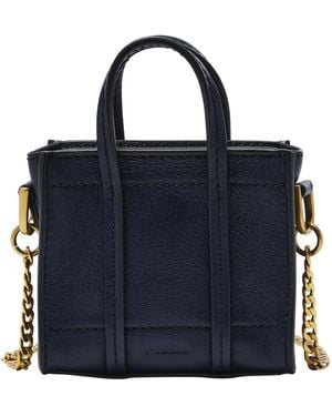 Fossil Carmen Micro Tote Bag Insignia Blue - Bleu