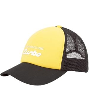 PUMA Porsche Legacy Trucker Cap Limone Chrome - Giallo
