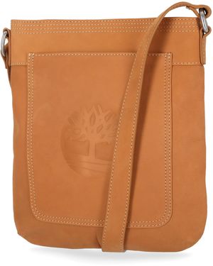 Timberland Sac à bandoulière en cuir - Marron