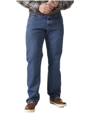 Wrangler Uomo 35002obb vestibilità Ampia - Blu