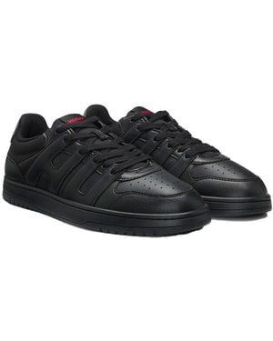 HUGO Hadrian Lgpu 01 Trainers Uk 5 Black