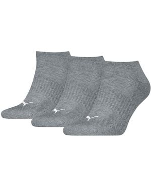 PUMA Cushioned Socks 3p Medium - Grey
