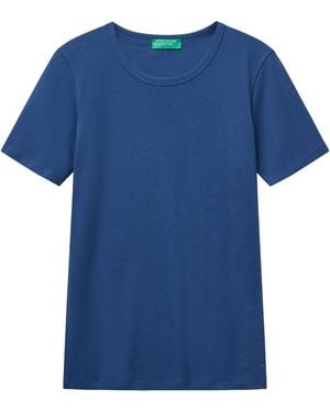 Benetton T-shirt 3ga2e16a0 - Blue