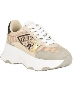 Guess Calebb Fashion Sneakers in White Lyst