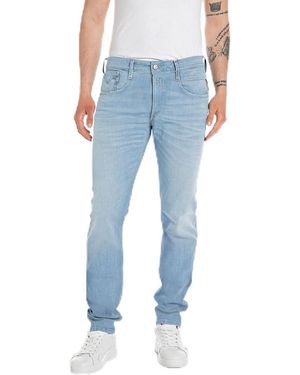 Replay Jeans da uomo con super elasticità - Blu