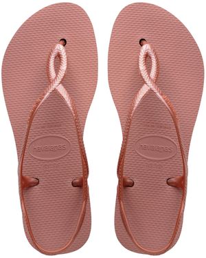 Havaianas LUNA FLATFORM Rosa 37/38 - Pink