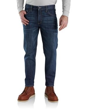 Carhartt Flame-resistant Rugged Flex Relaxed Fit 5-pocket Tapered Jean - Blue