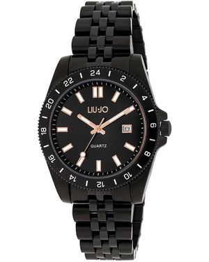 Liu Jo JO MOD.TLJ1750 MOVIMENTO: AL QUARZO MIYOTA CAL. GM10 - CASSA: IN ACCIAIO BLACK-ROSE - Nero