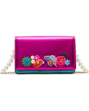 Betsey Johnson Catch Of The Day Crossbody - Purple