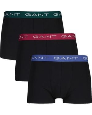 GANT Trunk 3-pack Boxer Shorts - Black