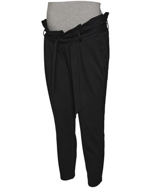 Vero Moda Vmmeva Loose Paperbag Al Pant Noos Not Specified - Black