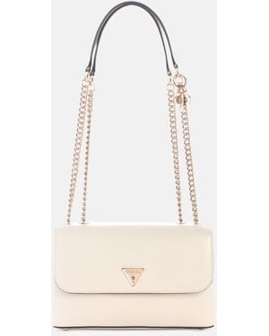 Guess Daryna Ii Convertible Xbody Flap Bag Cream White - Wit